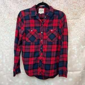 LA Hearts Pacsun Plaid Button Down, Flannel